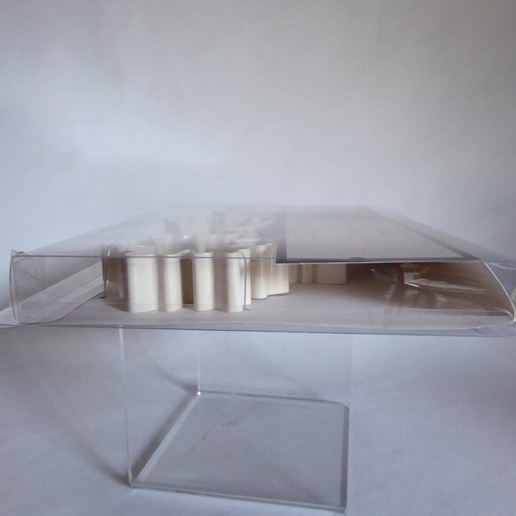 TARGET THRESHOLD BRAND SNOWFLAKE HOLIDAY STAINLESS STEEL COOKIE CUTTER SET OF 5 - Picture 6 of 8